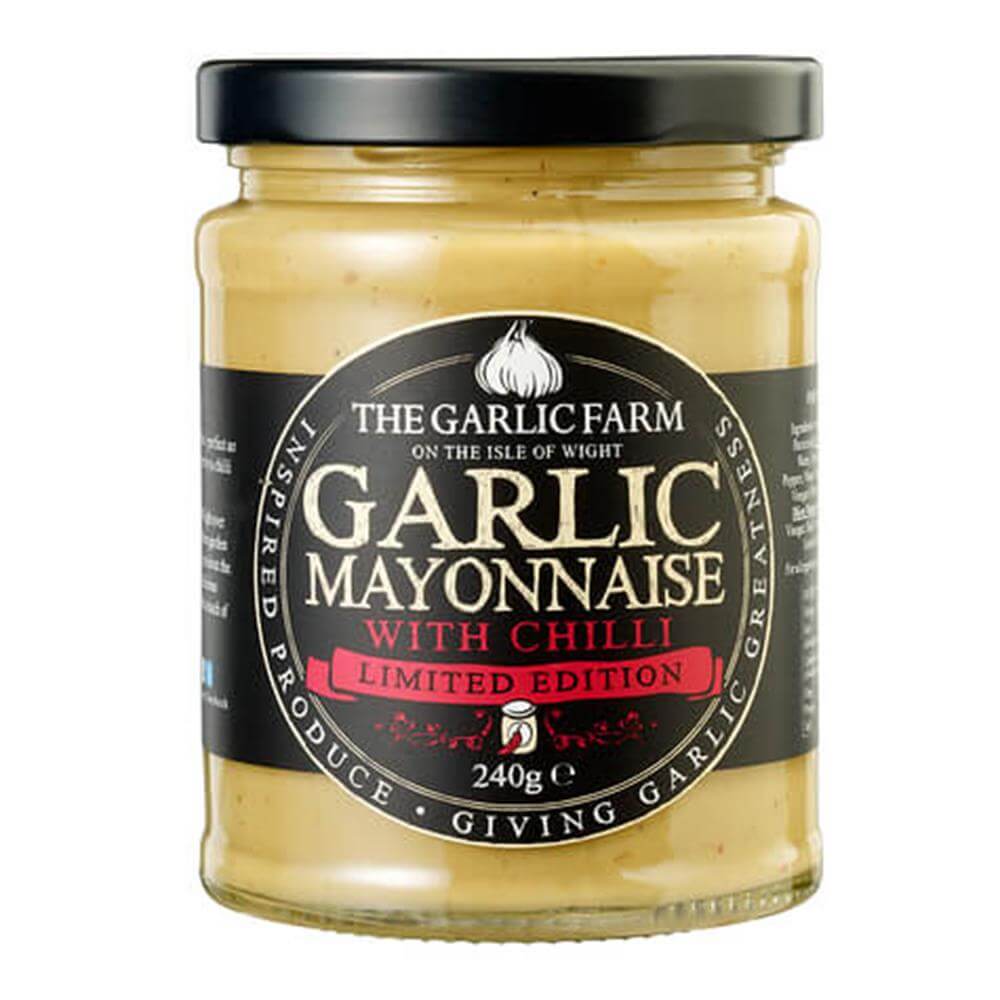 The Garlic Farm Garlic Mayonnaise With Chili 240G